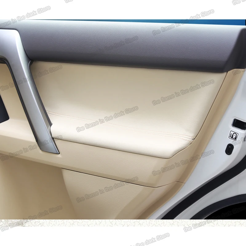 Кожаный Автомобильный Дверной подлокотник lsrtw2017 крышка для toyota land cruiser prado 2010 2012