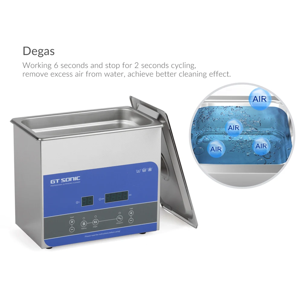 Ультразвуковой очиститель GTSONIC ультразвуковая ванна 0 8Л 2л 3л 6л 9Л 13л 20 л 27