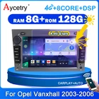 Автомагнитола для Opel Vauxhall Astra H G J Vectra Antara Zafira Corsa Vivaro Meriva Veda 2 din android-навигация GPS Мультимедиа 4G