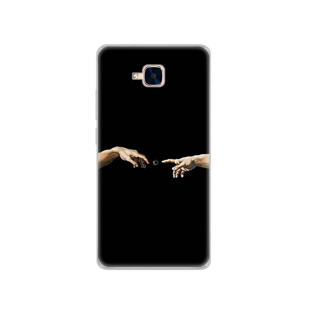 Чехол для Huawei Honor 5C силиконовый чехол русская версия задняя крышка без отверстия