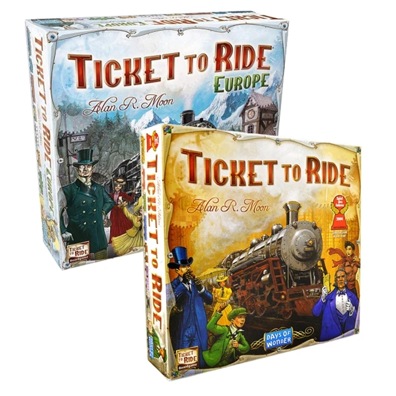 Newest Board Game Ticket To Ride Cards Game Family Party...
