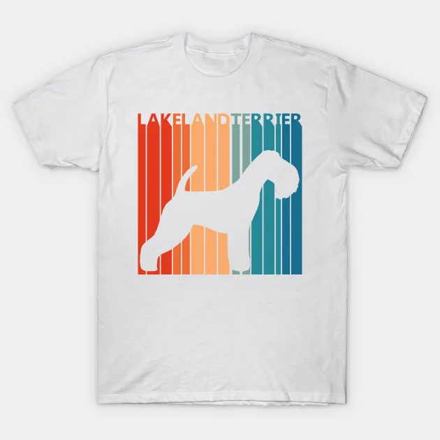 

Men t-shirt Funny Cute Lakeland Terrier Tshirt Women T Shirt Men Cotton Tees Streetwear Harajuku