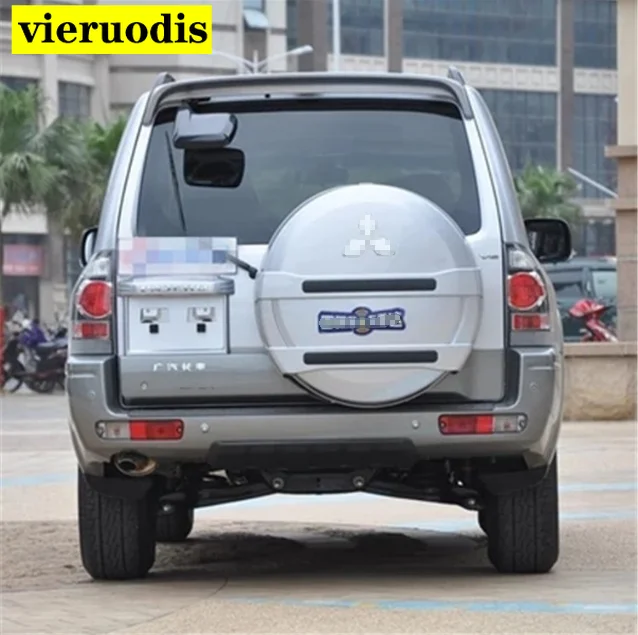 

Спойлер для Pajero V73 2006-2016 Mitsubishi V73 Pajero, спойлер WDK из АБС-пластика, цветное заднее крыло автомобиля, задний спойлер