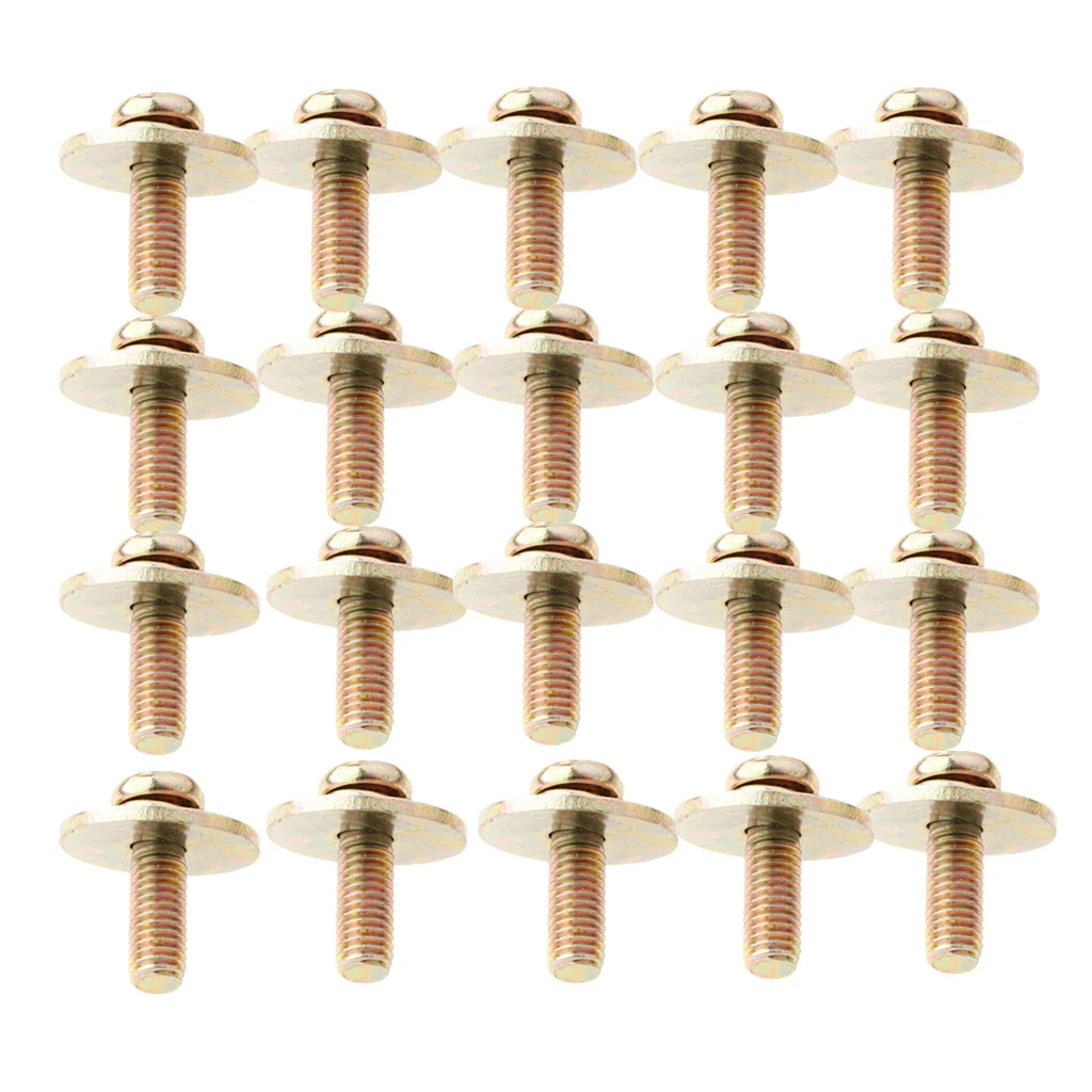 Tooyful 20 Pieces Metal Drum Set Claw Hook Screws DIY Percussion Instrument Parts for Drummers | Спорт и развлечения