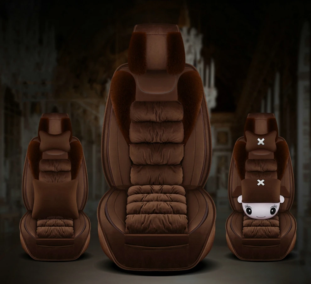 Warm Car Seat Cover for KIA Picanto Ceed sportage Soul RIO Cerato rio 3 Carnival Maxima Optima SHUMA K2 K3 K4 K5 Car accessories