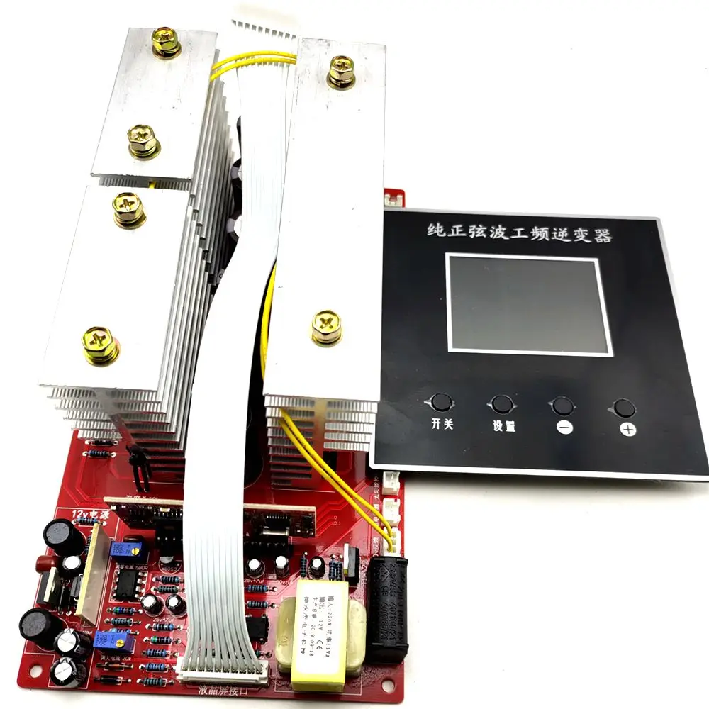 Инвертор частоты PCB с ЖК-дисплеем универсальная английская версия 12 основная