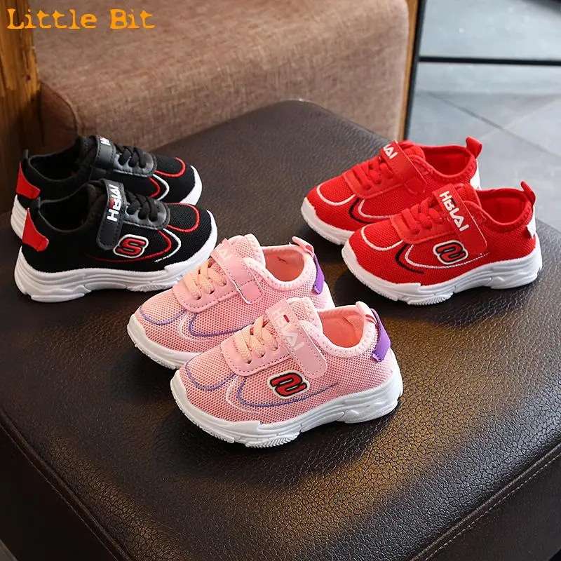 

Boys' Sports Shoes, Middle School Children's Casual Running New Mesh Breathable Shoes Kids Sneakers