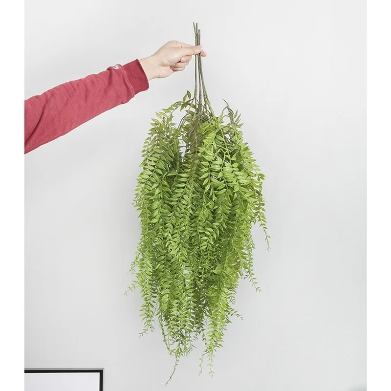 КАПЕЛЬНАЯ трава настенная искусственная зеленая растительность пластиковое