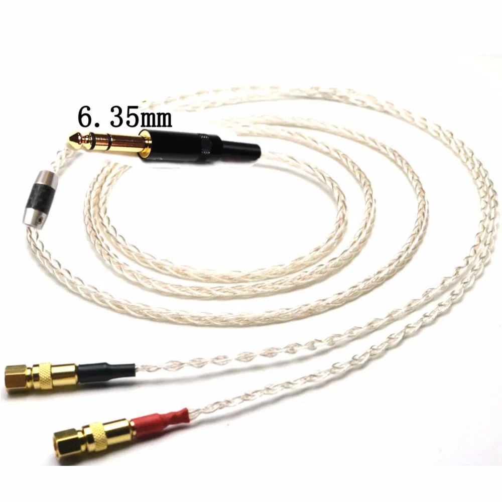 Thouliess HiFi 1.2DIY 2 метра 1/4 &quot6 35 мм/4pin XLR сбалансированный посеребренный кабель для