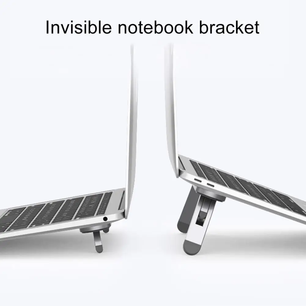Портативная Регулируемая Складная мини подставка для ноутбука охлаждающая
