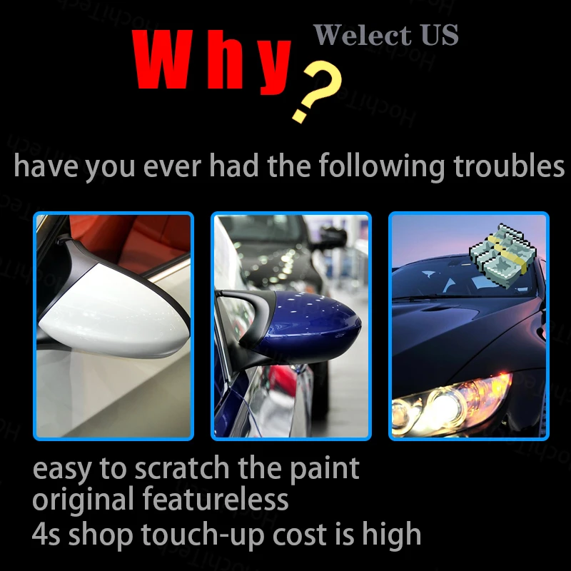 Высокое качество боковые зеркала автомобиля чехол зеркало заглушки