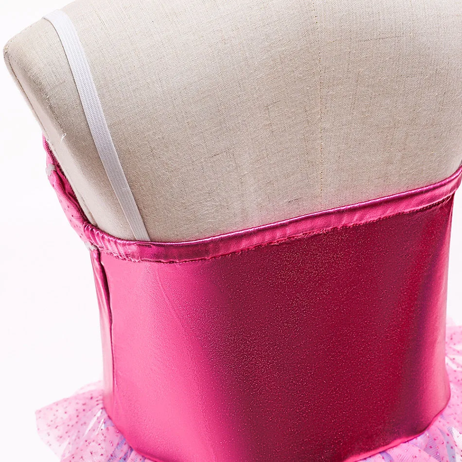 

Kids Mermaid Dress Summer Baby Girl Sling Pink Fishtail Skirt Girl Princess Dress Children Birthday Party Christmas Costumes