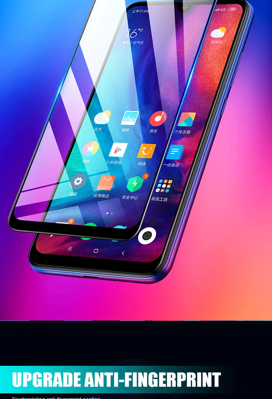 Защитное стекло 9H для экрана Xiaomi mi 9 SE CC9 CC9E A3 Lite для красного mi 7 Note 7 8 Pro с полным покрытием