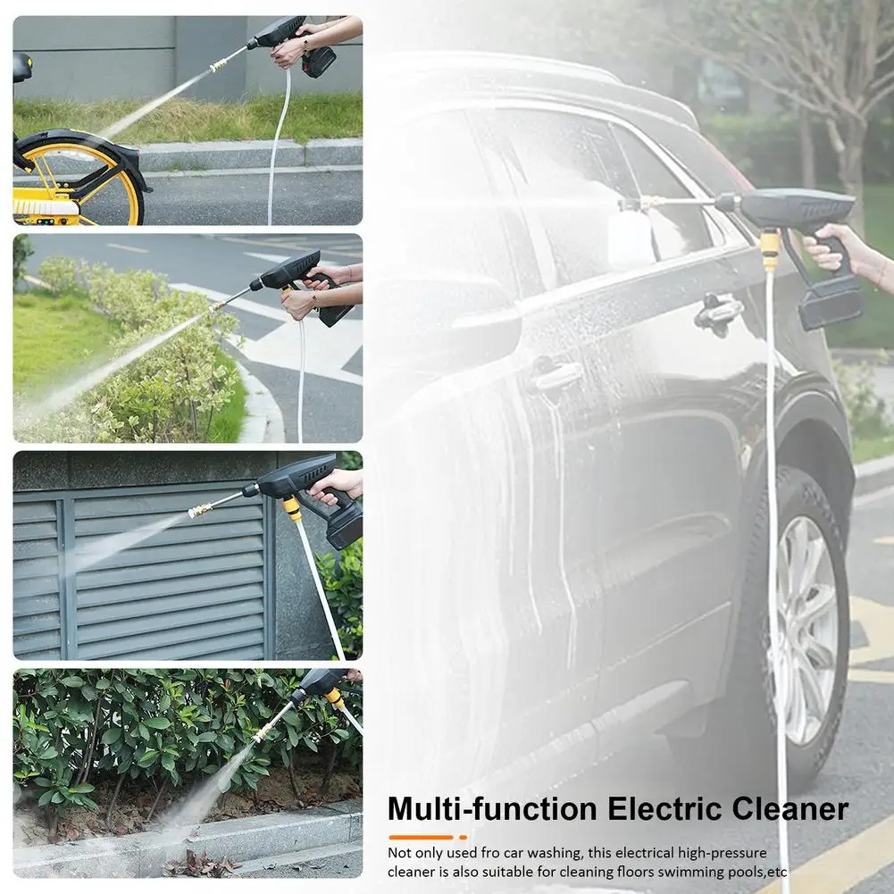 Дешево Портативный беспроводной мойщик высокого давления, 15000 мАч