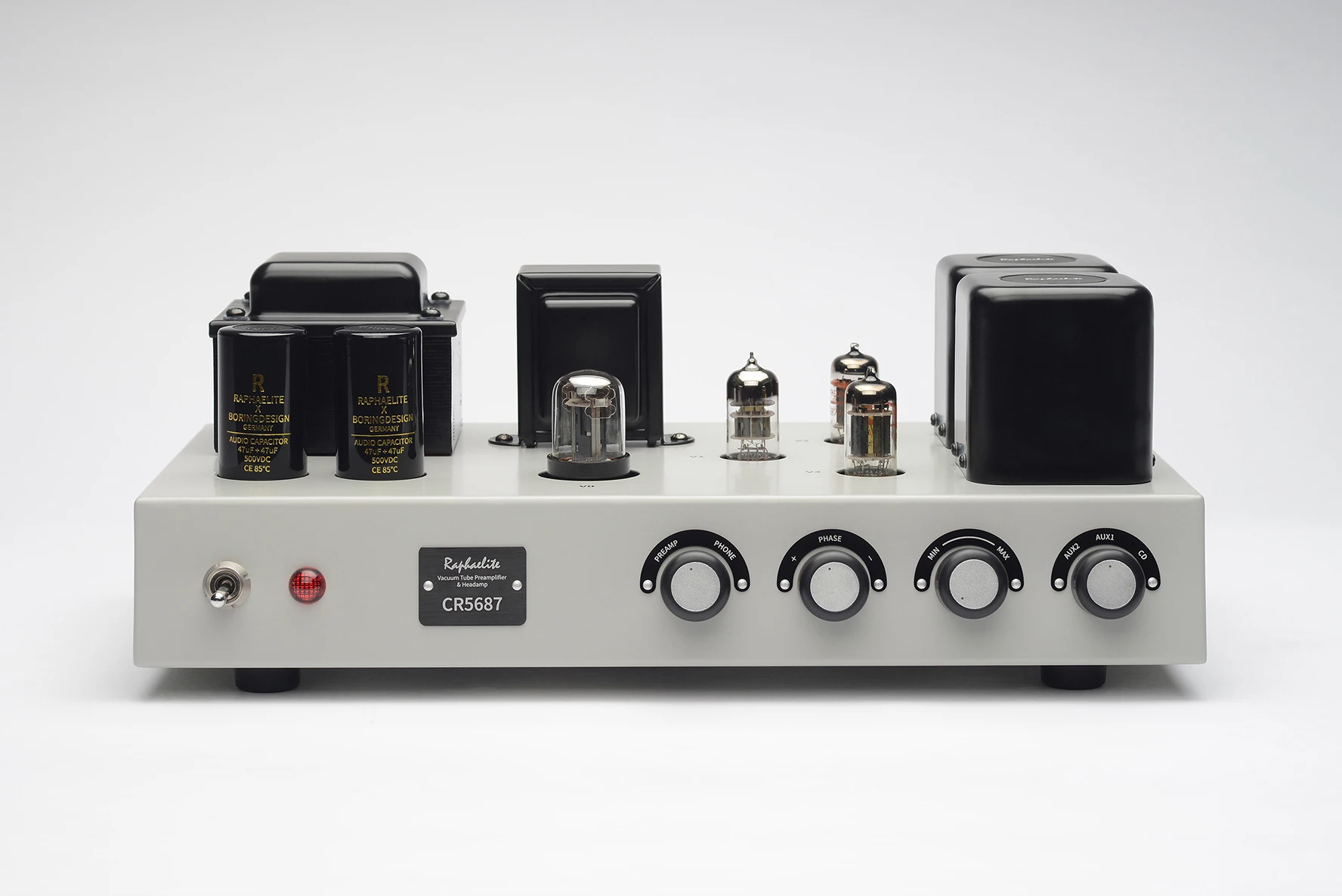 Ламповый предусилитель Raphaelite CR5687 + усилитель для наушников HIFI 30 Вт * 2 6X5/6Z5 1 /12AX7/ECC83