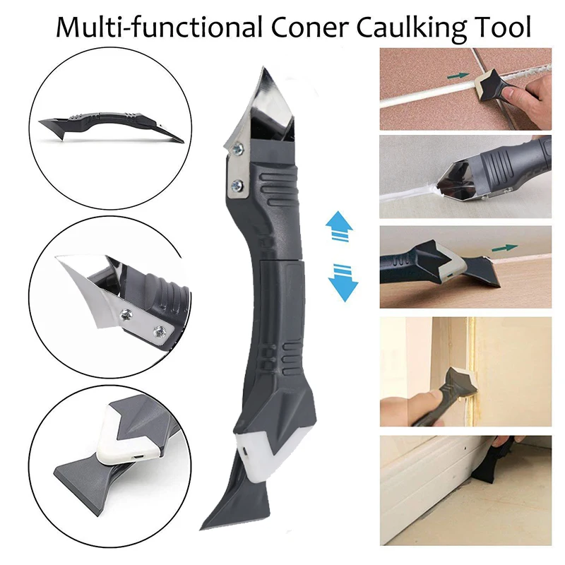 Многофункциональный скребок для удаления герметика клея стекла инструмент