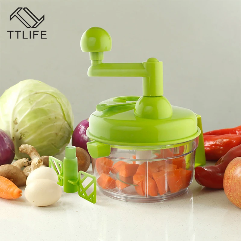 TTLIFE многофункциональная бытовая мясорубка мандолин слайсер Регулируемый резак