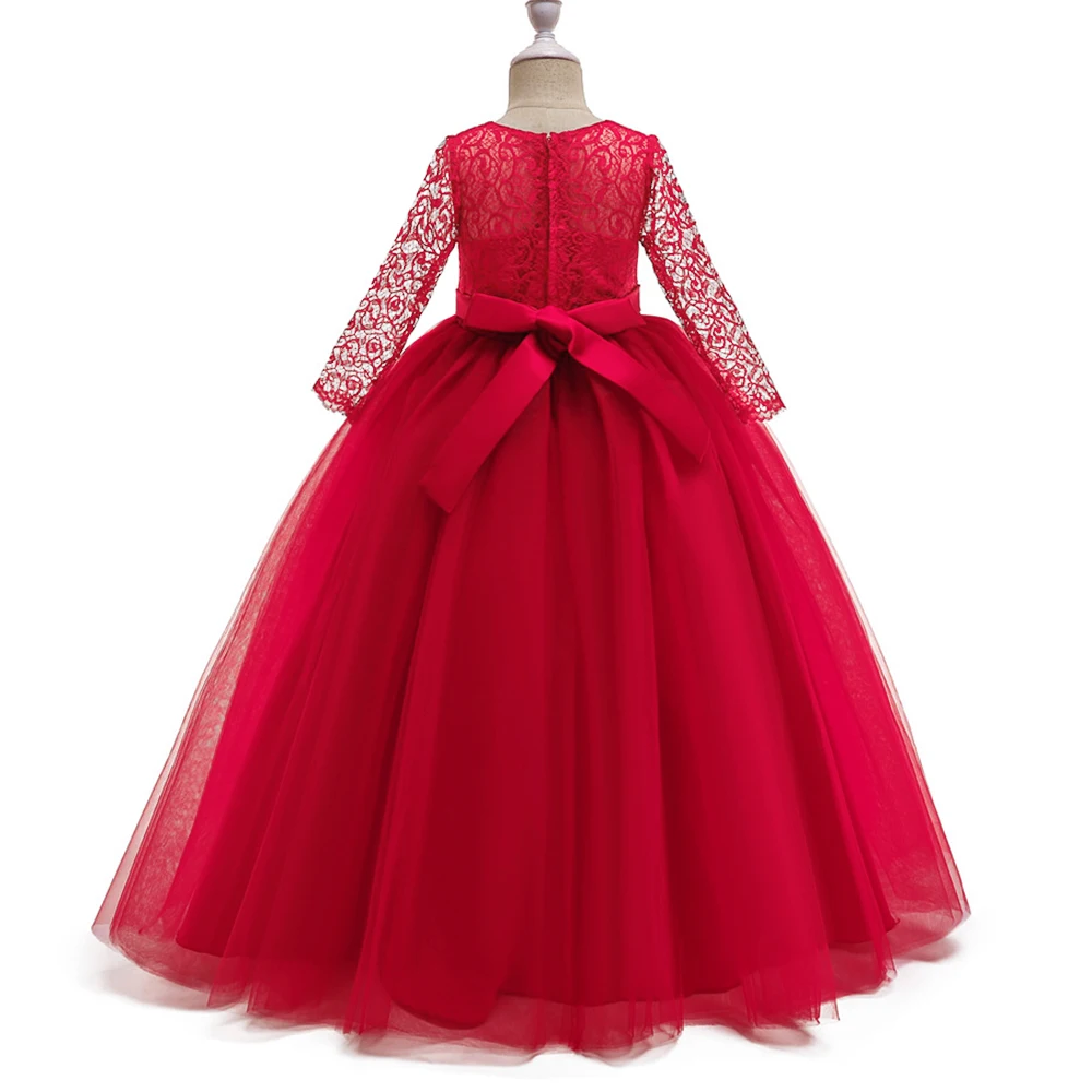 Hot Selling Flower Girl Dresses For Weddings Vestidos De Primera Comunion Children First Communion Dress Girls Pageant Ball Gown |