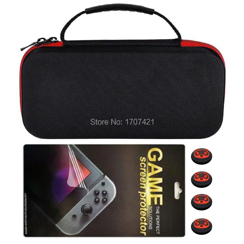 6 в 1 портативный жесткий чехол для консоли Nintendo Switch сумка переноски Дорожный