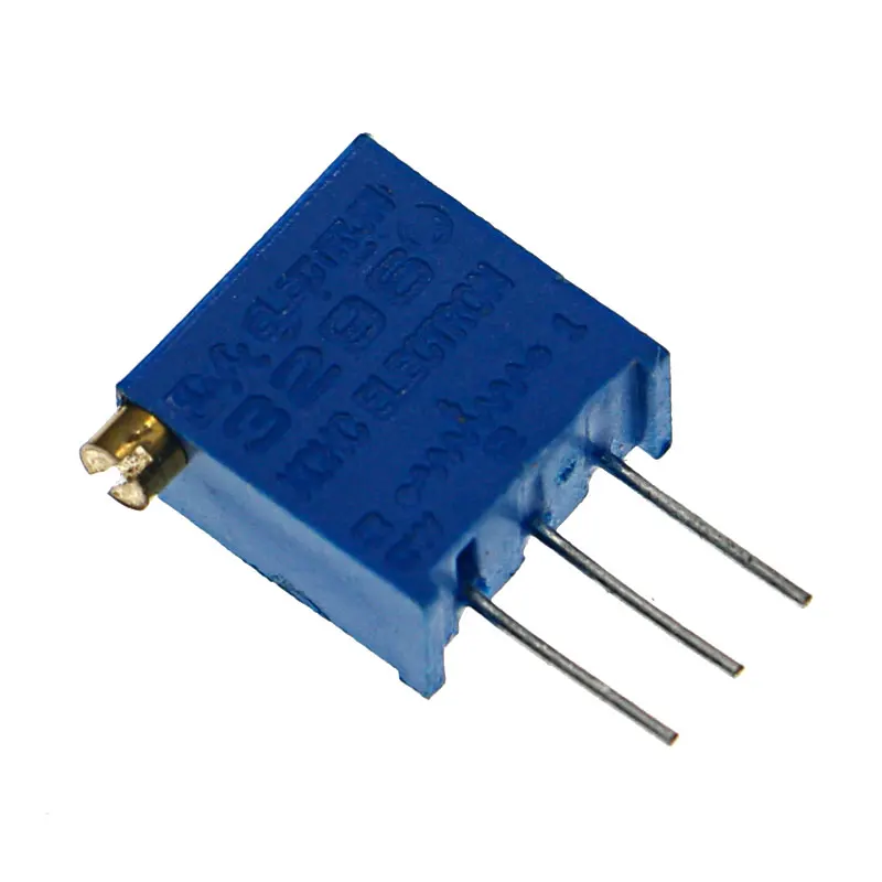 

50pcs 3296X series 100R 500R 1K 2K 5K 10K 20K 50K 100K 500K multi-turn potentiometer Variable resistors With box set