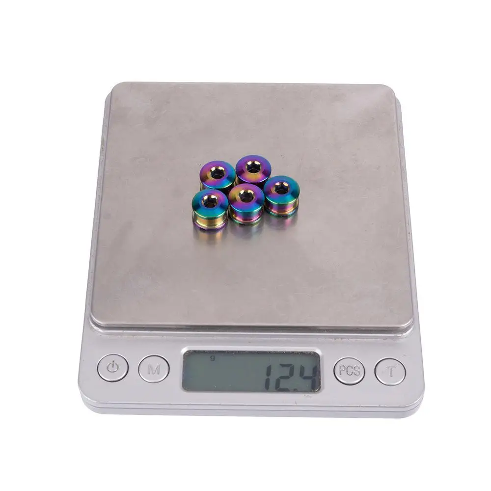 ZTTO титановое кольцо для звездочек винты цепи дорожного велосипеда горного