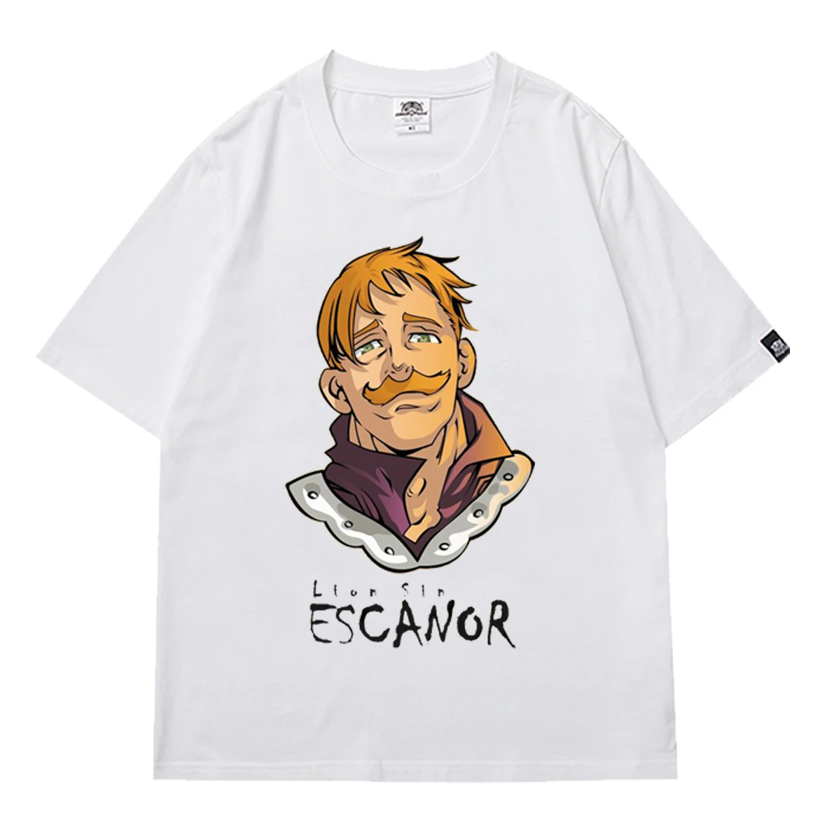 

The Seven Deadly Sins 2021 Summer Men's Short-sleeved Cute Pattern Round T-shirt Teen Unisex Casual Popular Summer Printing