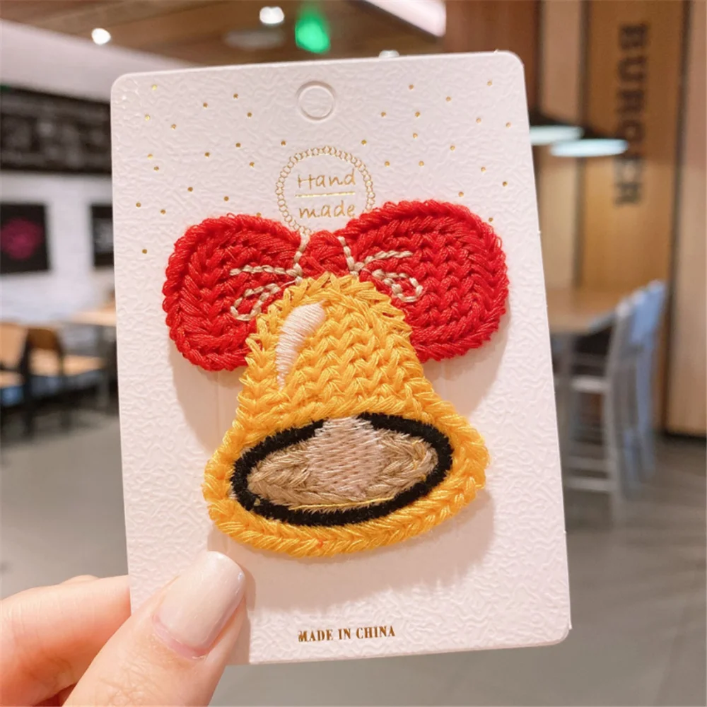 

Christmas Holiday Gift Ornaments Decoration Children Cute Hairpin Headdress Plush Hair Ring Christmas Tree Elk Wholesale