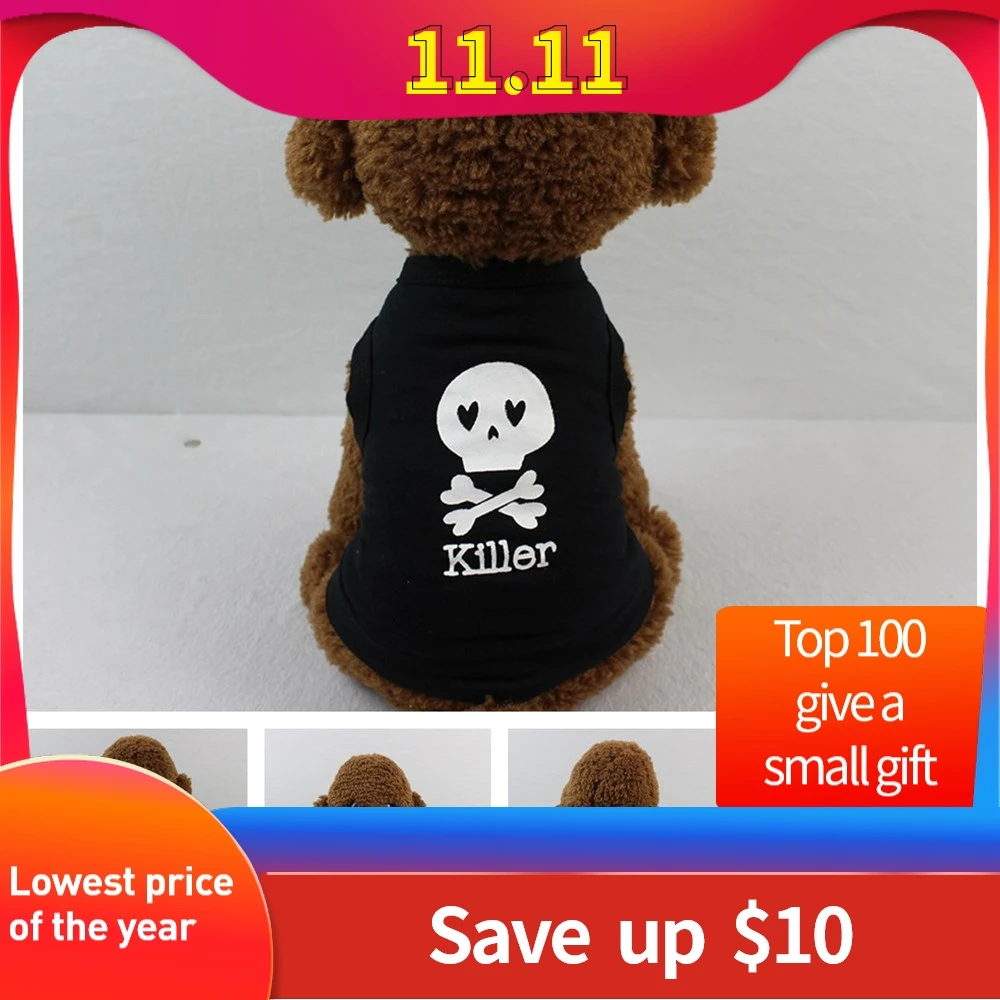 Спасательный костюм для собак Одежда из хлопка цвет черный синий удобный мягкий