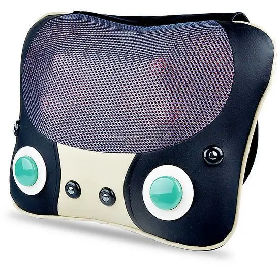 Массажер для шеи массажный инструмент подушка массажа тела многофункциональная