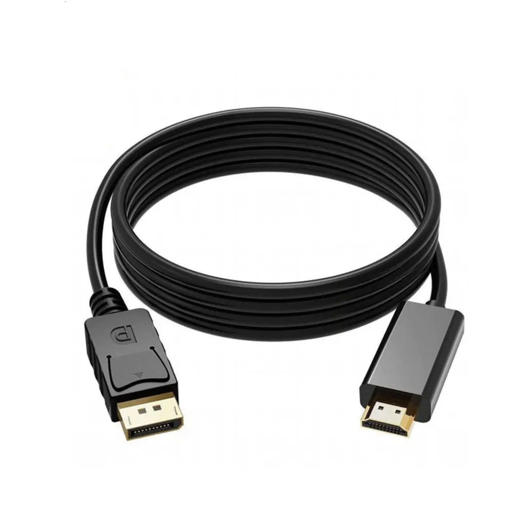 Кабель-адаптер DP-HDMI для ноутбука ПК HD ТВ 1 8 м | Электроника