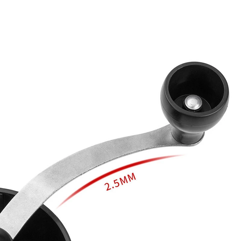 

EAS-Manual Coffee Grinder, Hand Adjustable Coffee Grinder Manual Coffee Grinder Conical Ceramic Grinder Hand Grind Coffee