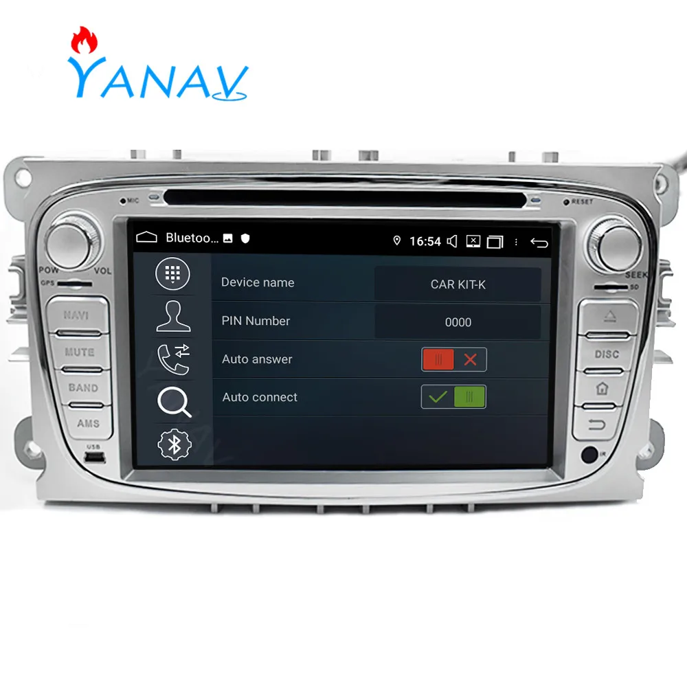 

2 Din Car android audio radio stereo receiver for Ford Focus 2008-2010 touch screen video multimedia player Car GPS navigation