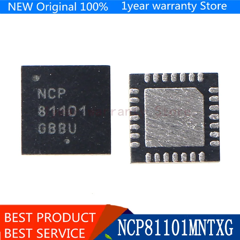 

{ New original } 10pcs NCP81101MNTXG NCP81101 QFN-28