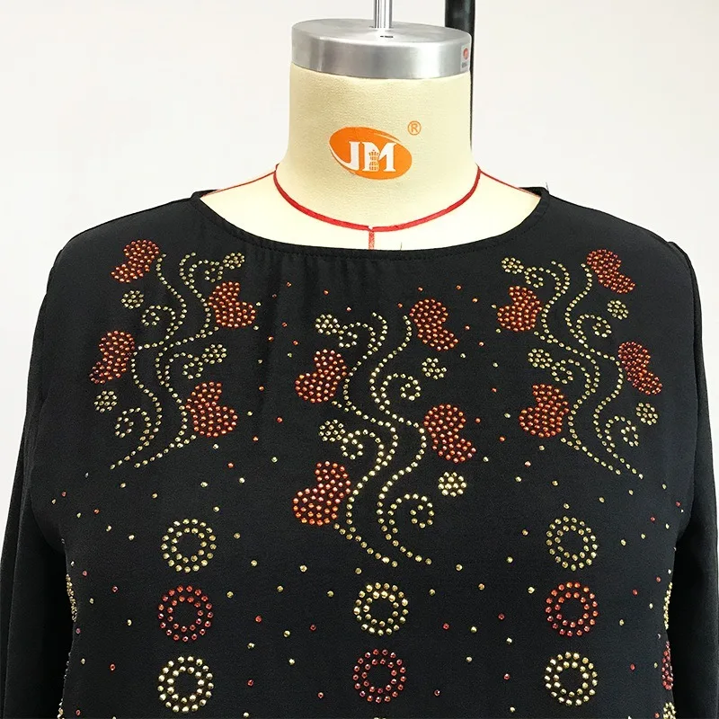 2021 Spring Fashion African Women Long Sleeve Plus Size Dress American Clothing Clothes for | Тематическая одежда и