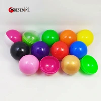 50pcslot diameter 50mm colorful empty plastic balls capsules toy shell container split body for vending machine