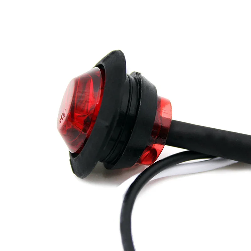 

Car Marker Mini Round Red Button Side Super Bright Waterproof High Quality