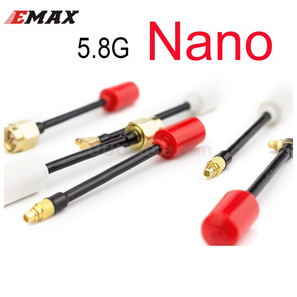 Нано антенна EMAX 5 8G FPV RHCP LHCP 50 мм SMA MMCX Angle для радиоуправляемого гоночного дрона