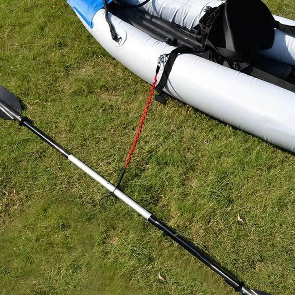 Elastic Kayak Canoe Paddle Leash Surfboard Surfing Safety Rope Rowing Boats Lanyard Fishing Rod Accessories | Спорт и развлечения