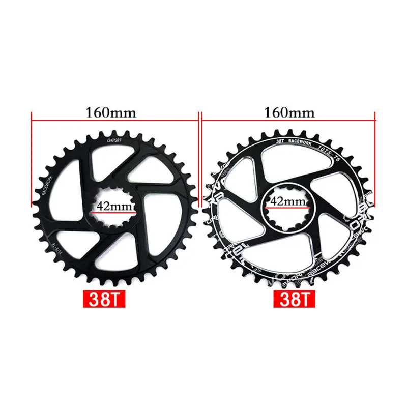 Горный велосипед GXP MTB горный 32T/34T/36T/38T задняя корона для Sram 8/9/10/11S BB30 \ BB Axis лоток с