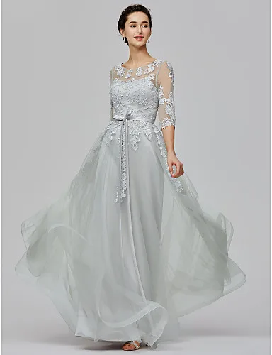 Erosebridal Длинное Элегантное вечернее платье вечерние серые вечерние платья с шнуровкой сзади robe soiree
