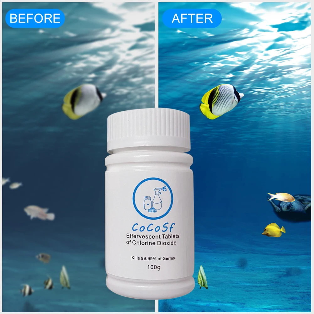 

Pool Cleaning Tablet Multifunctional Pool Cleaning Stains Efficient Removal of Stains Bacteria Effervescent Tablet Household
