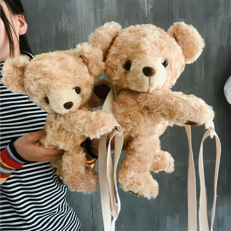 Коричневая Сумочка Rilakkuma милая сумка через плечо плюшевый медведь