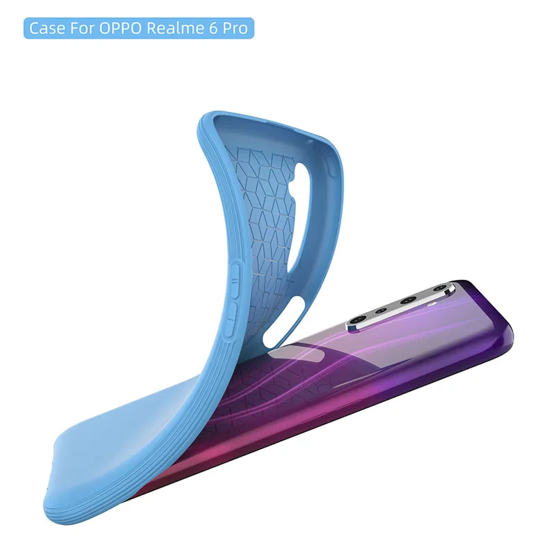 Silicone Matte Case For Oppo A52 A72 A92 A83 A1 F9 Realme C11 C15 5 6 7 Pro 5S 5i XZ XT A3S A5 AX5S Slim Back Cover Coque | Мобильные