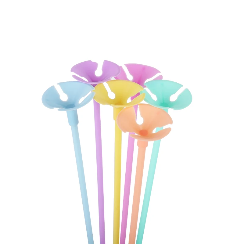 

20pcs Plastic Balloon Stick Support Rods Balloons with Cups Party Supplies Baloons Stand Wedding Party Decoration Accessories