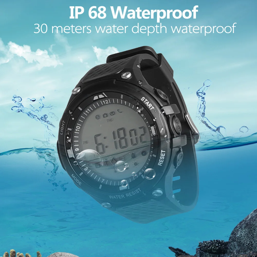 Умные часы с будильником наручные фитнес трекер наружные умные спортивные Bluetooth