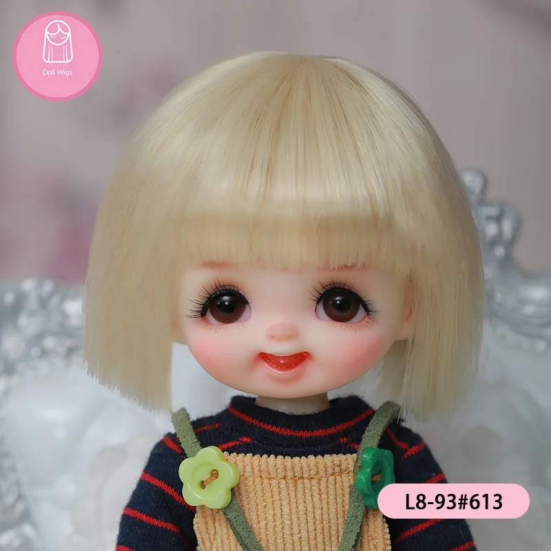 Парик для куклы BJD 1/8 bjd sd парик высокотемпературные длинные прямые волосы детей