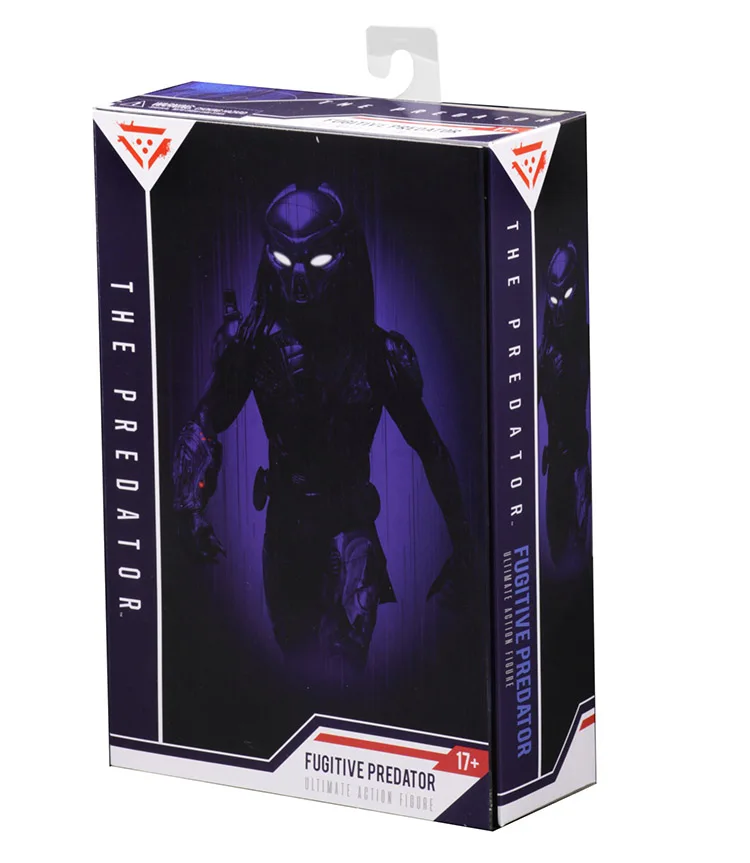 IN BOX NECA 2шт голова инопланетяне против Хищника конечная скрывающаяся Хищник мноонфазная фигурка ПВХ фигурка Коллекционная подарочные модельные игрушки - Цвет: IN BOX