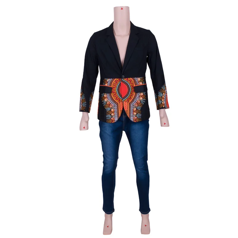 

Stock Size for Special discount of 2021 African Men's Jacket Ankara Print Men's Wear Plus size Fashion African Man Clothing XH