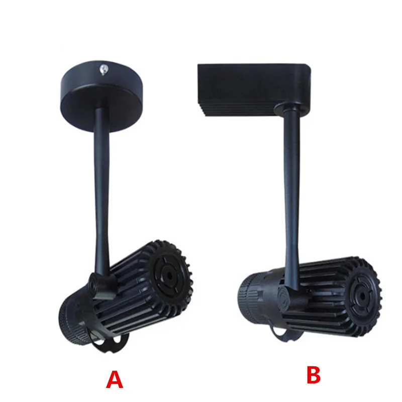 Светодиодный Трековый светильник с фокусировкой 3 Вт/7 Вт/12 Вт/15 Вт потолочный