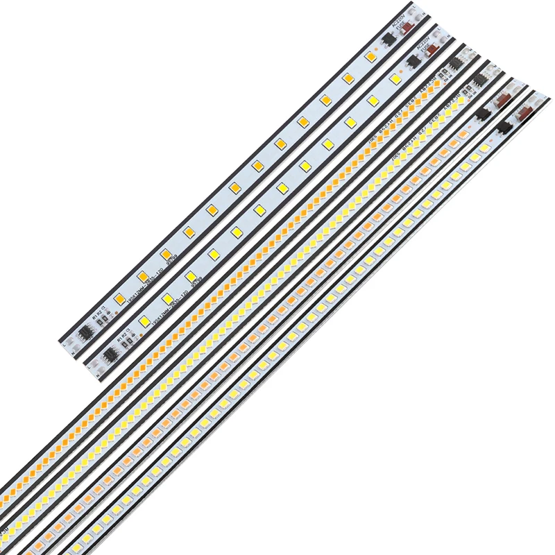 DC12V Светодиодный светильник с жесткой полосой AC220V SMD2835 195 мм 290 390 алюминиевый
